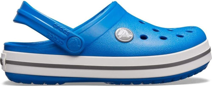 Crocs Unisex Kinder Crocband Clog KidsClogs 19/20 EU Bright Cobalt Charcoal, 19/20 EU Bright Cobalt