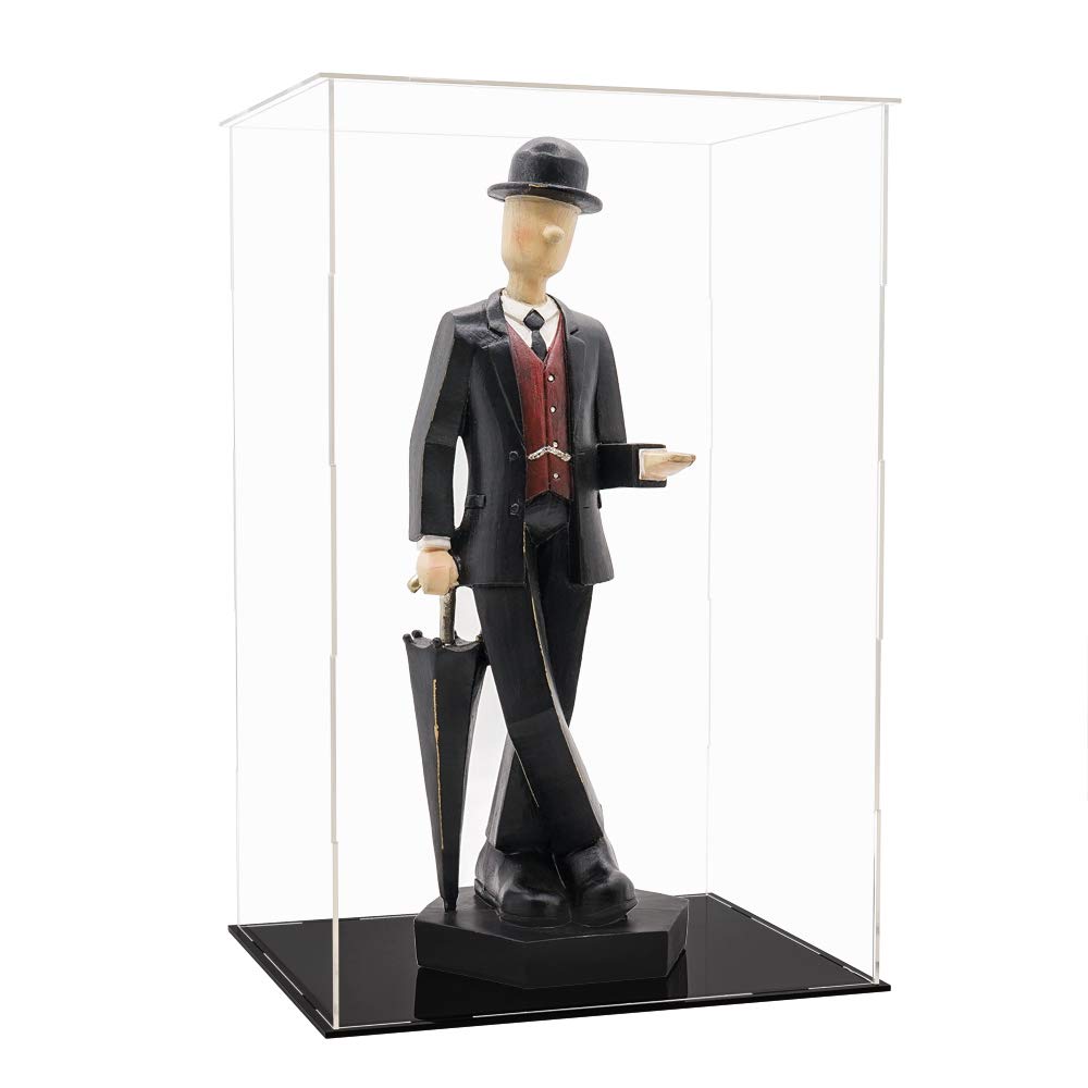 Tingacraft Acryl Vitrine Gross (21,9 x 17,9 x 35 cm) Schaukasten für 1/6 Figur 21,9x17,9x35 cm, 21,9