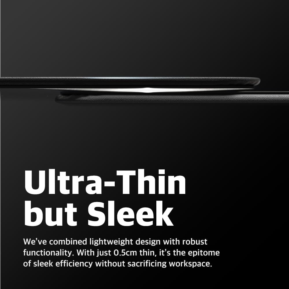 POUT Hands3 Pro Qi schnelle, kabellose Ladestation für iPhone XS Max/XR/X/XS/8/8 Plus, Samsung Galax