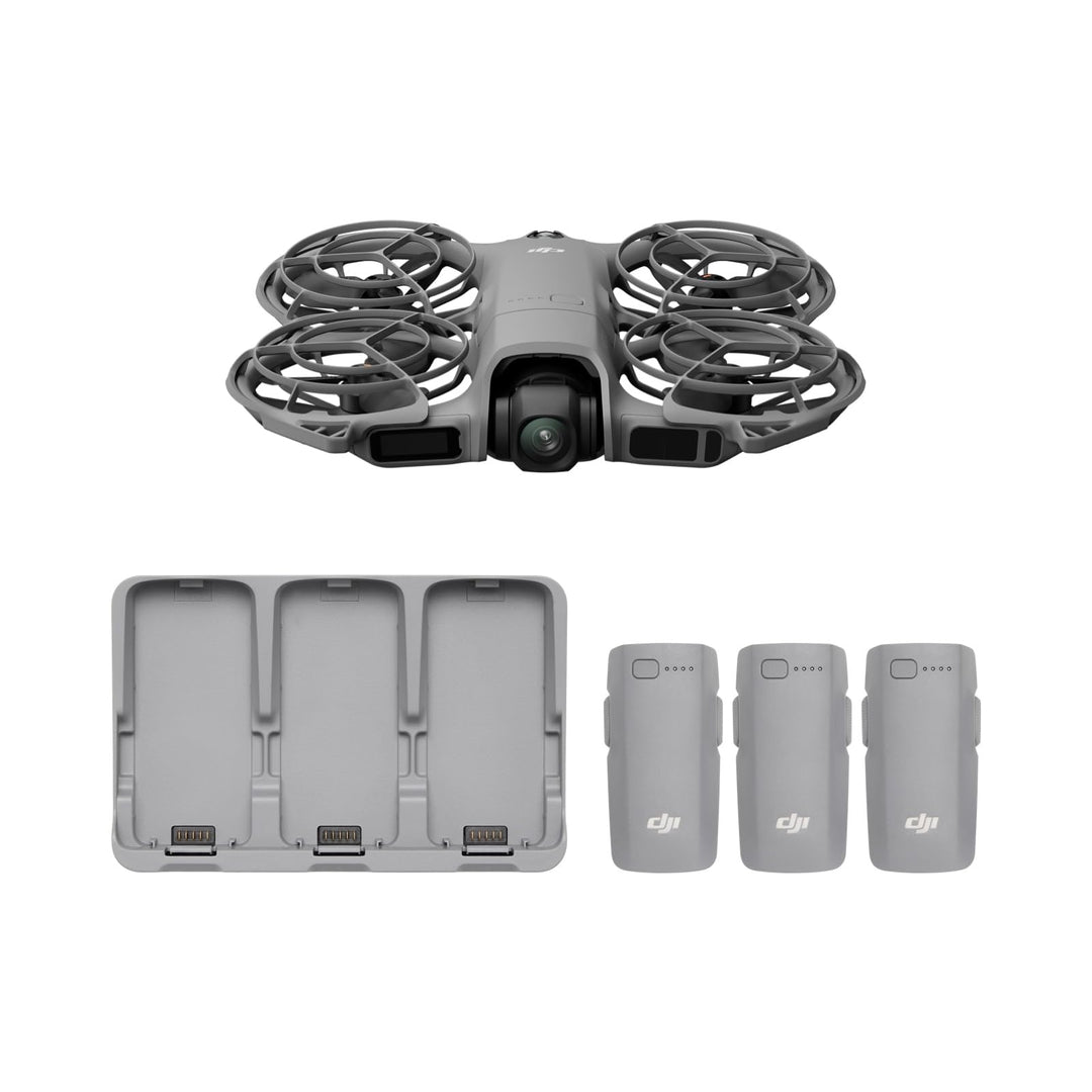 DJI Neo 2 Fly More Combo (nur Drohne), Start und Landung auf der Handfläche, Gestensteuerung, Active