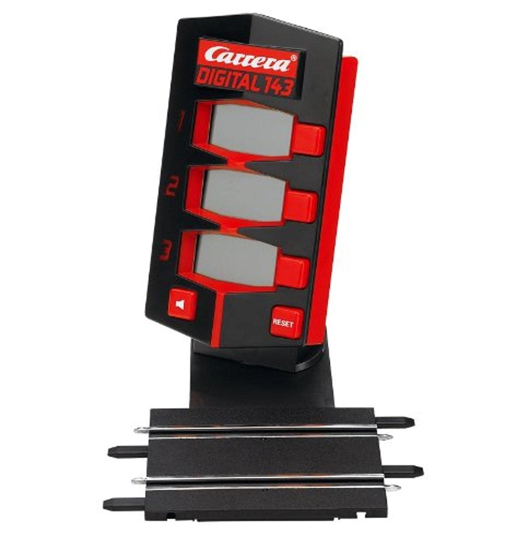 Carrera Digital 143 I Rundenzähler für Rennbahn-Set | Rennbahnen und lizensierte Slotcars | bis zu 4