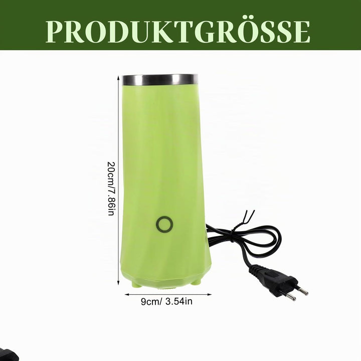 Cabilock Elektrischer Eierbrötchenhersteller Mini Eierrolle Maschine Für 1-7 Eier Mit Antihaftbeschi