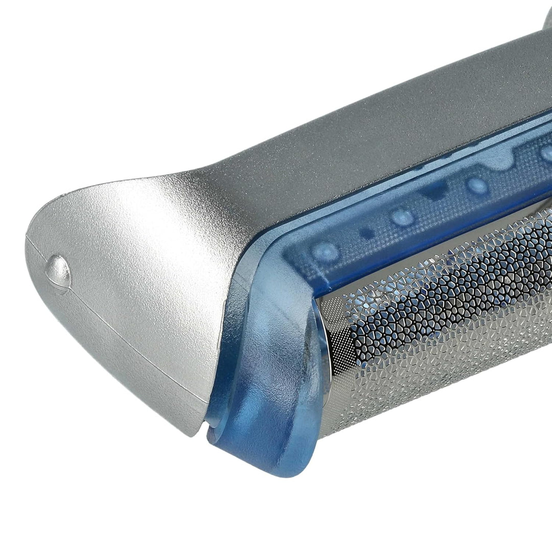 vhbw 2x Scherfolie Ersatz für Braun 20S für Elektrorasierer + Rahmen, silber/blau