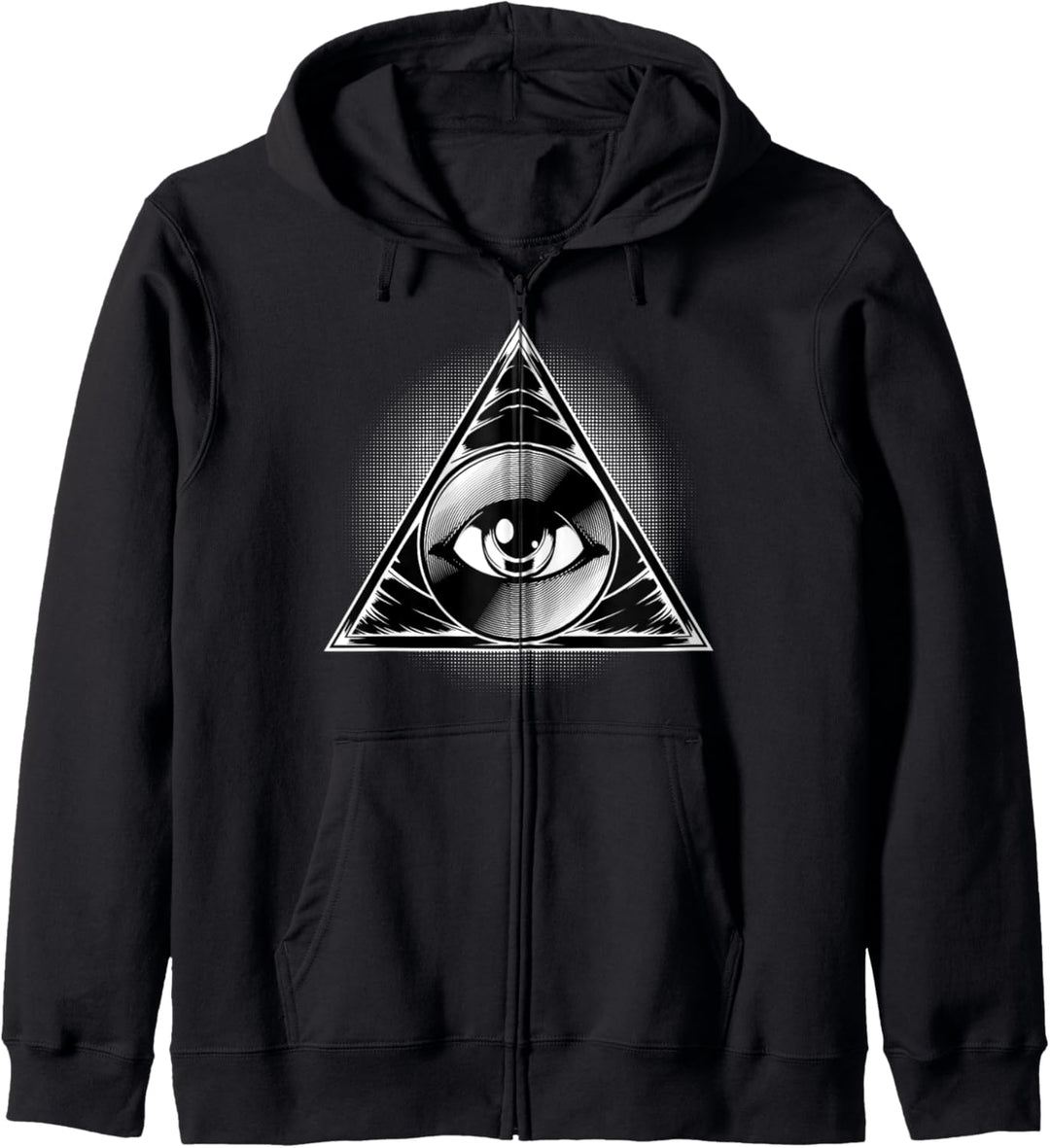 Allsehendes Auge Okkultismus Pyramide Auge der Vorsehung Kapuzenjacke