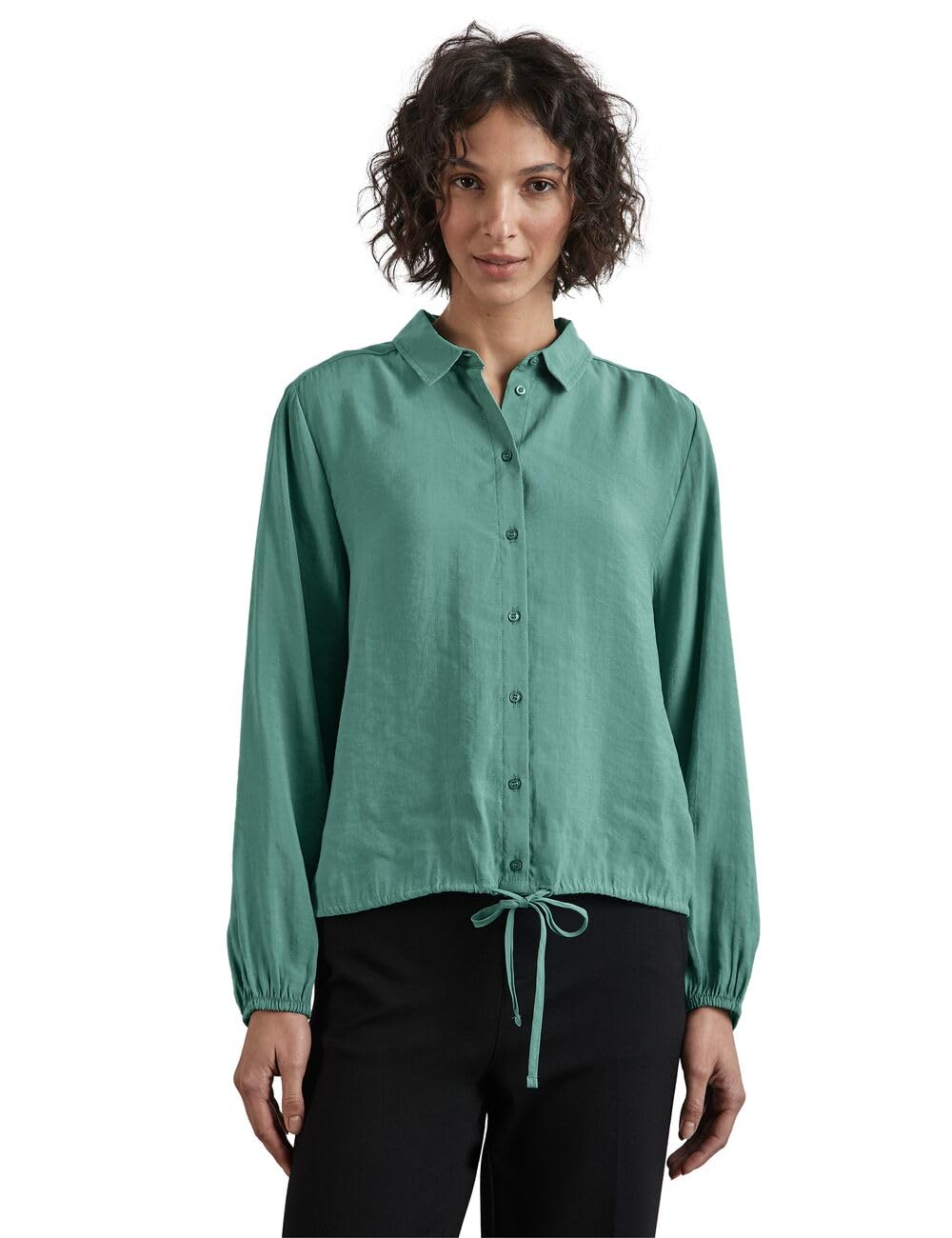 Street One Damen Hemdbluse 38 Sunlit Green, 38 Sunlit Green