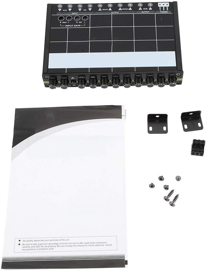 Car Audio Equalizer, Fydun 1 Stücke Auto Audio Stereo EQ Equalizer mit 7 Band