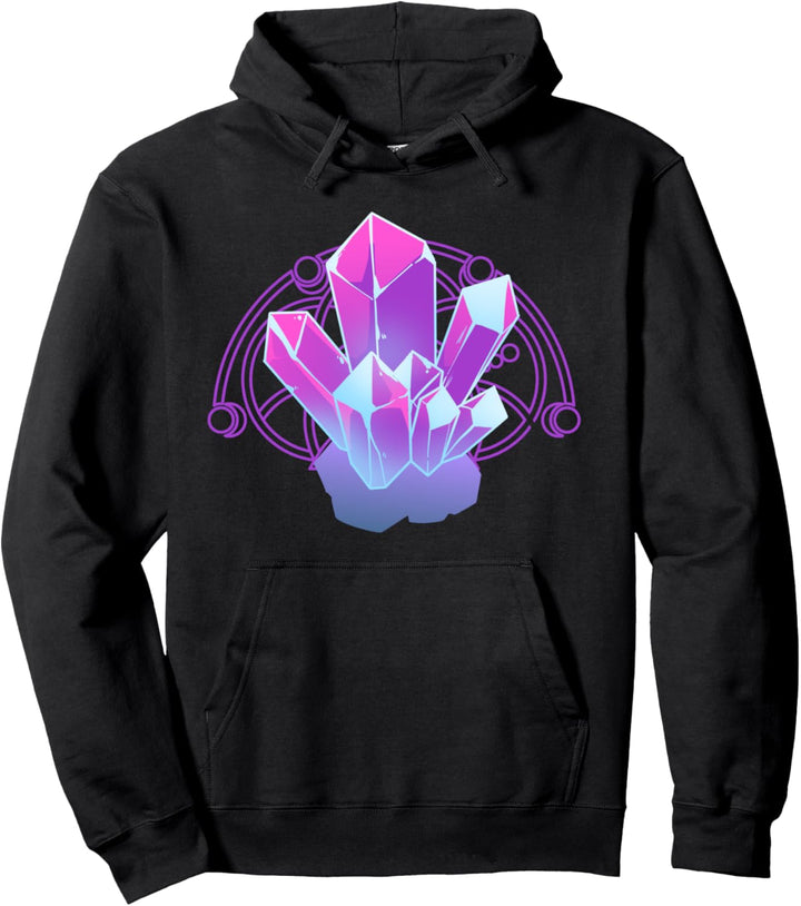 Kawaii Pastell Goth Kristall Anime Pullover Hoodie