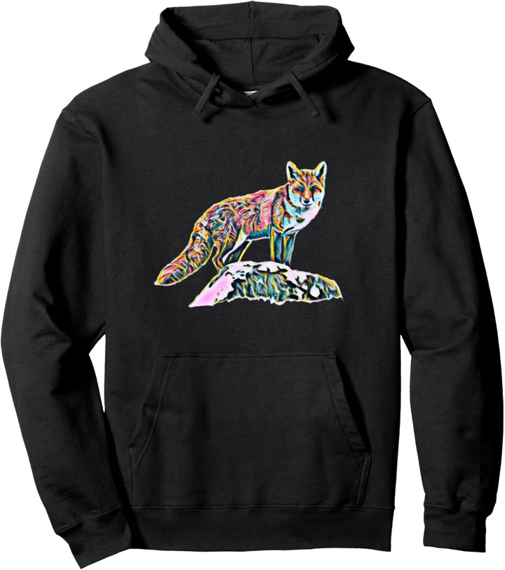 Fuchs schlaue Füchse Tiere Wald schlauer Fuchs Design Pullover Hoodie