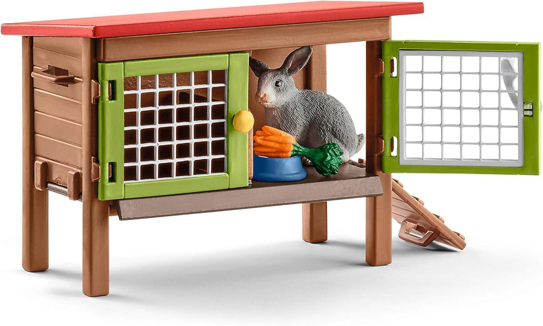 SCHLEICH 42658 Fütterung der Waldtiere, ab 3 Jahren, FARM WORLD - Spielset, 39 Teile & 42420 FARM WO