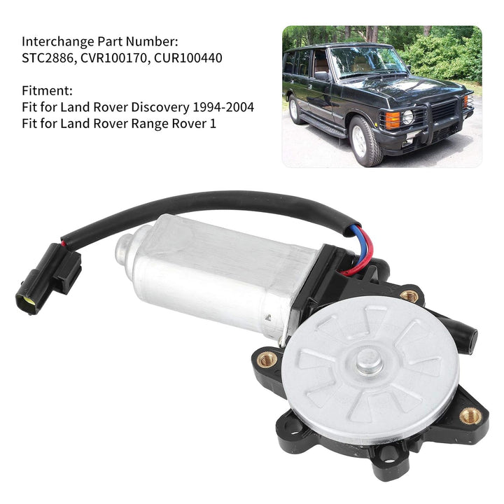 Tbest Fensterhebermotor, Fensterhebermotor CUR100440 Ersatz Passend für L Rover Discovery /