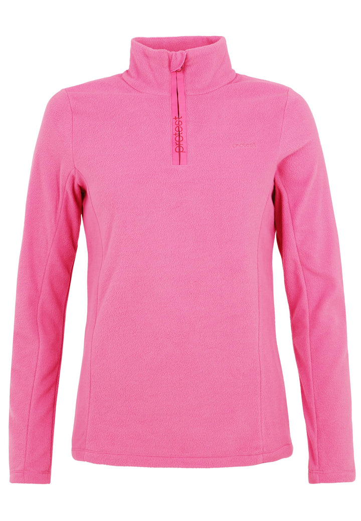 Protest Damen 1/4-reissverschluss MUTEZ M Foxy Pink, M Foxy Pink