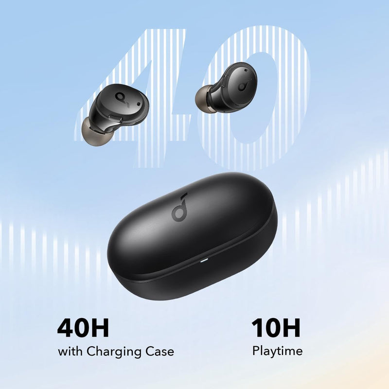 soundcore by Anker A3i Earbuds mit Geräuschunterdrückung, Intensiver Bass, Hybrid ANC, Anrufe mit 4