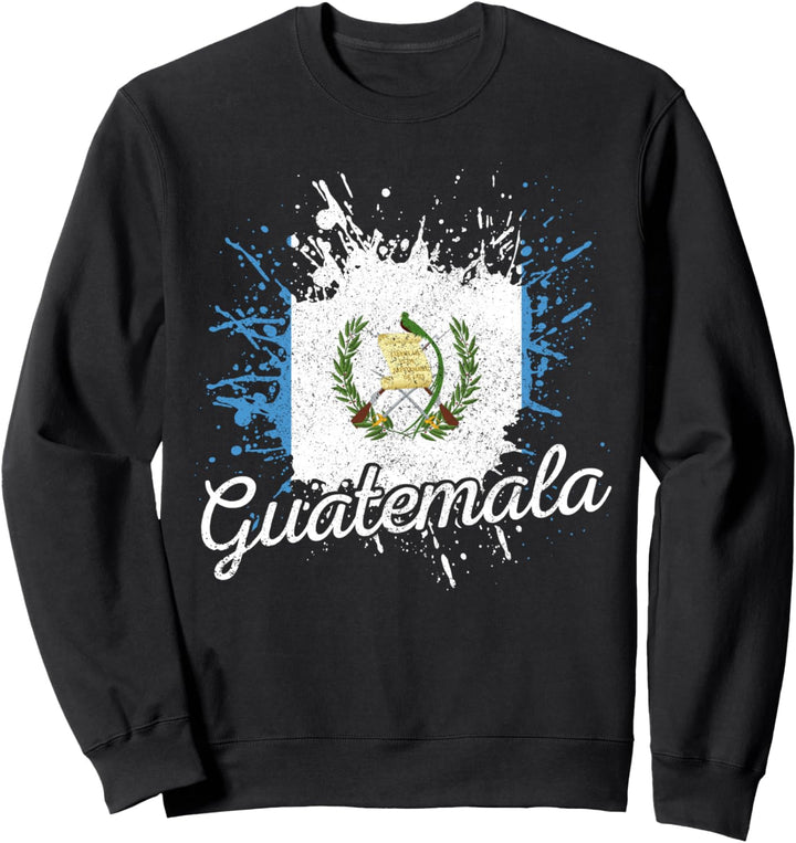 Guatemala Flagge Vintage Souvenir Sweatshirt