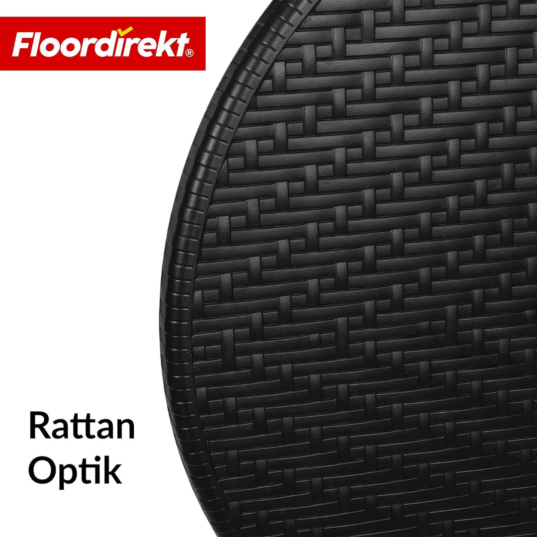 Floordirekt- Gartentisch klappbar Kunststoff 180x75cm - Buffettisch mit Tragegriff - Klapptisch für