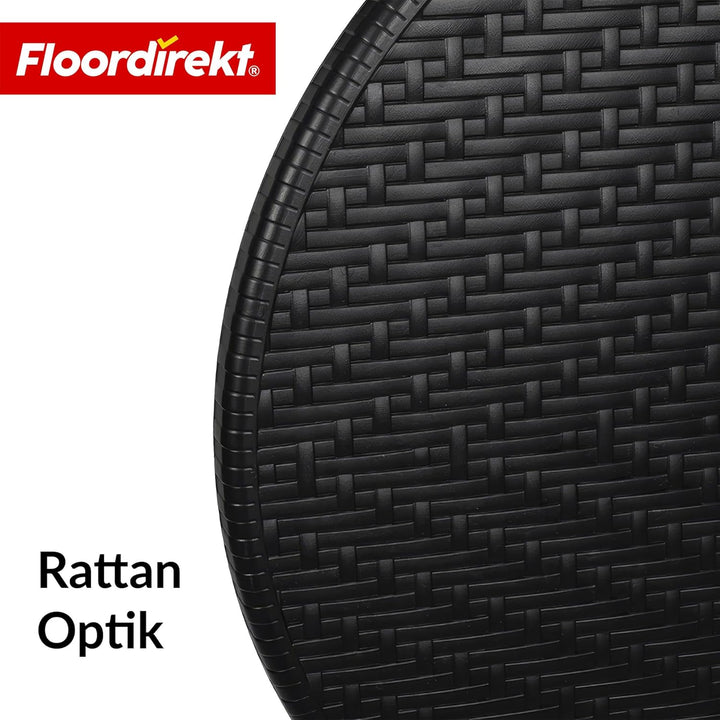 Floordirekt- Gartentisch klappbar Kunststoff 180x75cm - Buffettisch mit Tragegriff - Klapptisch für