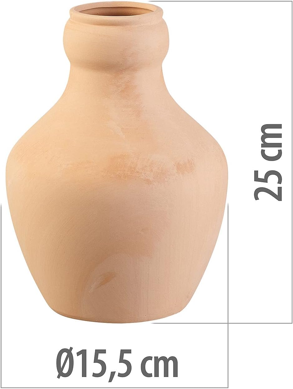 Royal Gardineer Olla 3 Liter: 3er-Set Terracotta-Bewässerungskugeln für Gartenbeete, 3 Liter (Bewäss