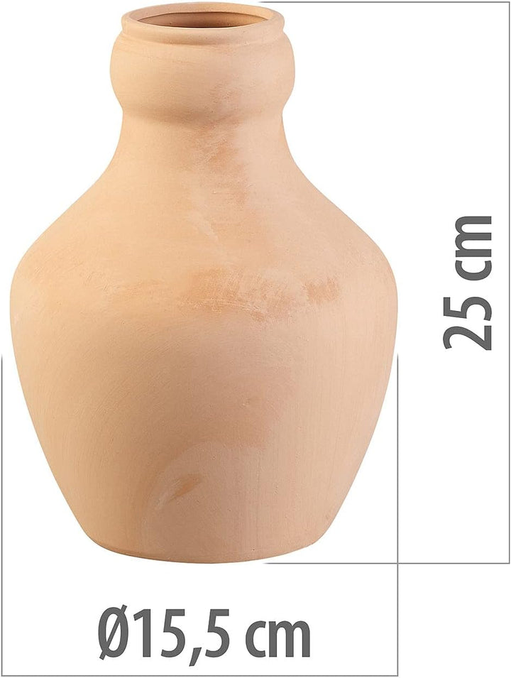 Royal Gardineer Olla 3 Liter: 3er-Set Terracotta-Bewässerungskugeln für Gartenbeete, 3 Liter (Bewäss