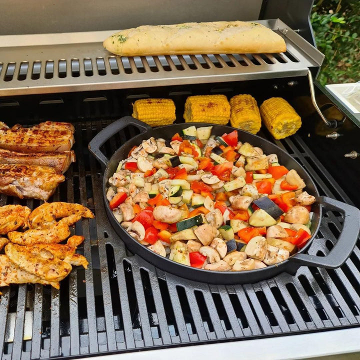 Gusseisen Switch Grid Grillpfanne für Enders mit Rost-in-Rost System, für Enders Monroe, Boston, Chi