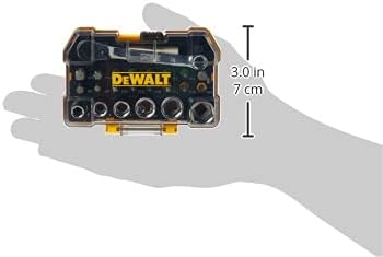 DEWALT Schrauber Bit- und Ratschen-Set (24-tlg., im robusten Case, TSTAK kompatibel) DT71516 1 einhe