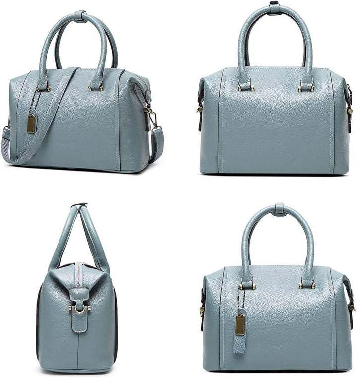 Coolives Damen Tasche Handtasche Henkeltasche aus PU-Leder Boston Umhängetasche Schultertasche Elega