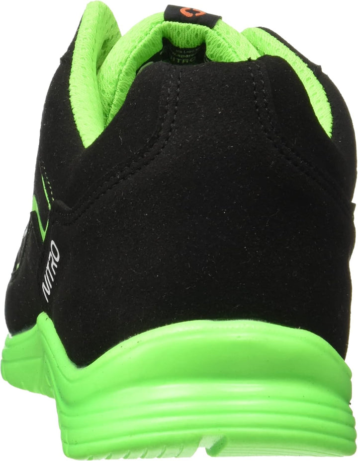 Sparco Nitro Unisex Industrial Shoe 42 EU Schwarz, 42 EU Schwarz