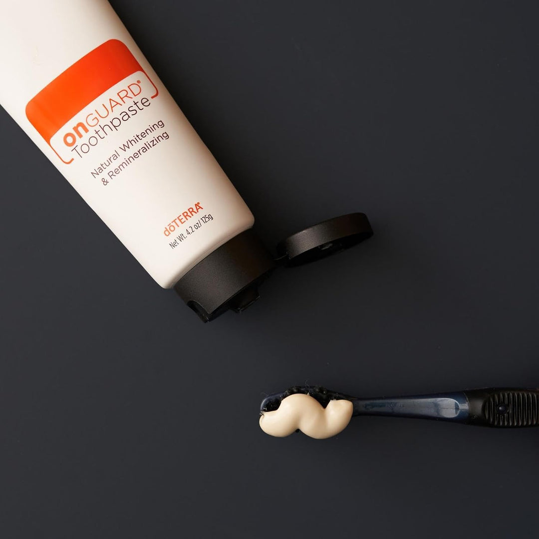 doTERRA On Guard Natural Whitening Toothpaste 8oz by Dpnamron