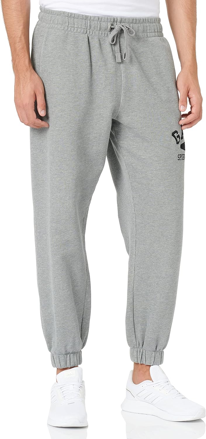 GANT Herren Freizeithose XL Grey Melange, XL Grey Melange