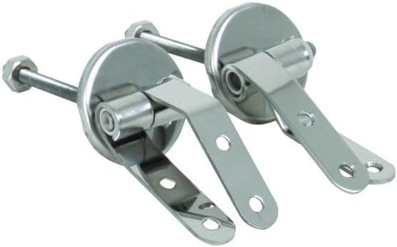 MSV - CLÉO MDF-WC-Sitz - Edelstahlscharniere - Absenkautomatik - Ø 370 x 450 mm - Matte Terrakotta-F