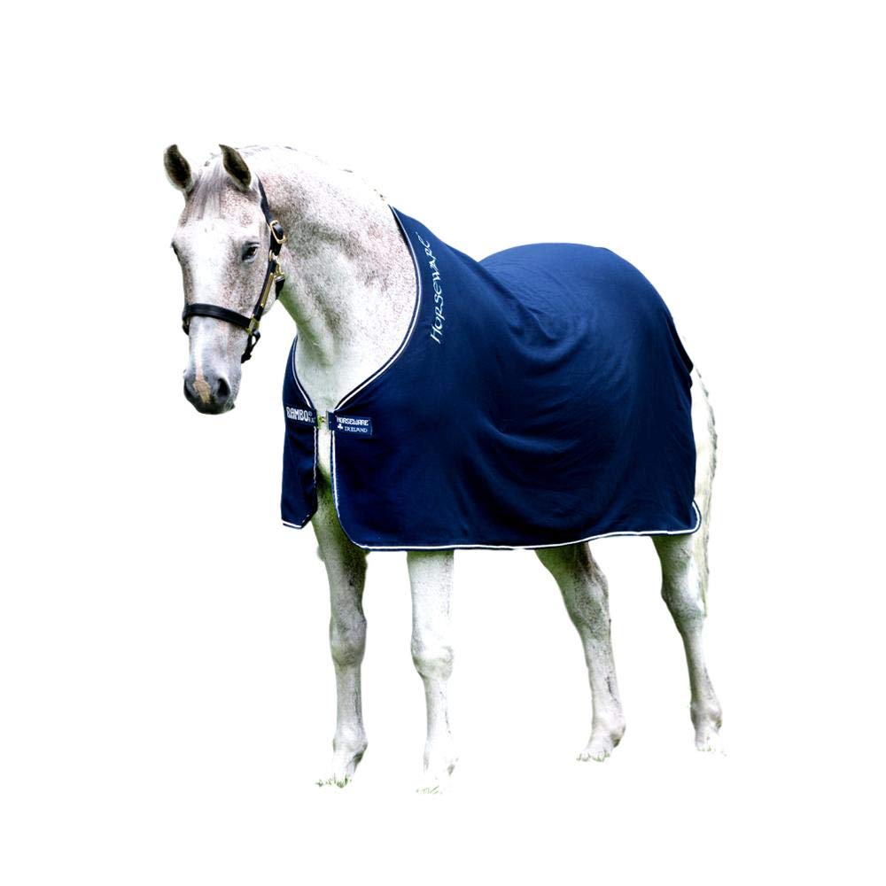 Horseware Amigo Bravo 12 Lite Disc 0g Regendecke Navy/Navy & White 5'6, 5'6