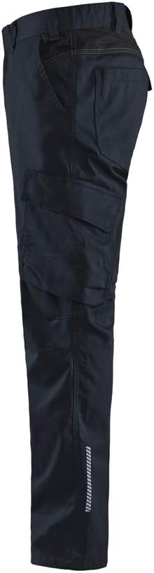 Blaklader Industrie Stretch Arbeitshose Grösse, Dunkel Marineblau, Schwarz