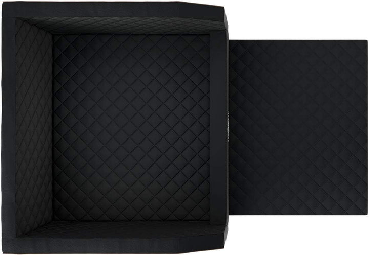 Knuffelwuff Cargo Hundebox Auto Kofferraum Schutz Hundetransportbox Transportbox Hund Schwarz 100 x