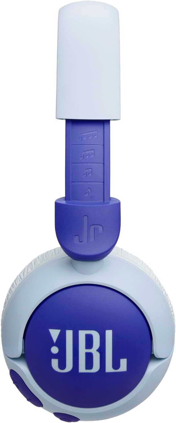 JBL Junior 320 BT, Kabellose On-Ear Bluetooth-Kopfhörer mit eingebautem Mikrofon für Kinder, 50 h Wi
