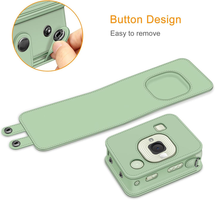 Fintie Tasche für Fujifilm Instax Mini LiPlay hybrid Sofortbildkamera - Premium Schutzhülle Reise Ka