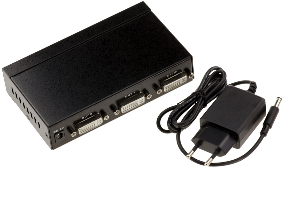 Kalea Informatique Splitter, DVI, 2 Ports, Dupliziert das Bild einer DVI-D-Quelle auf 2 Simultane Au