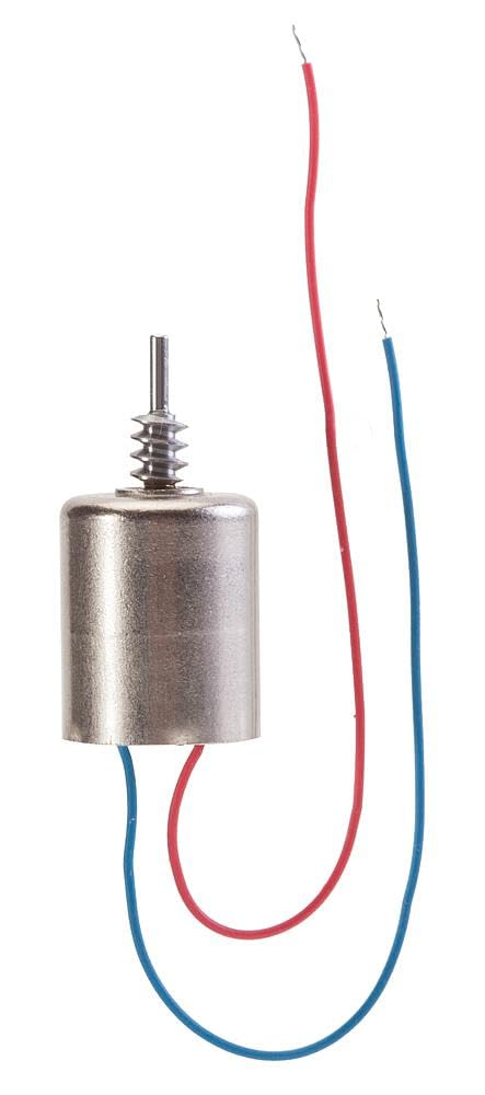 Faller 163301 Motor, Ø 10 mm, Linke Schnecke, Modul 0,3 Modellbausatz, Zubehör, Mehrfarbig, 10mm