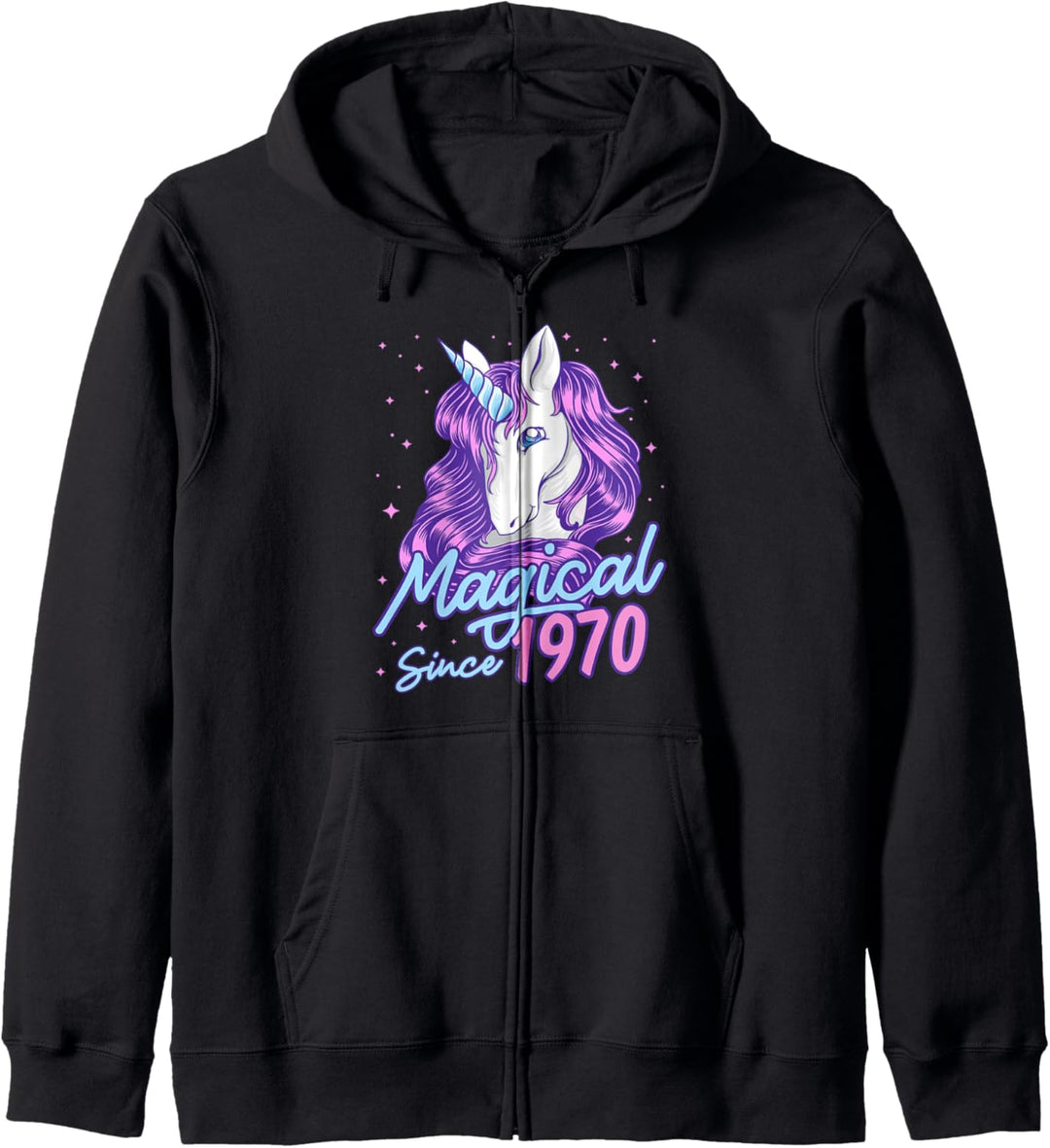 50 Jahre altes Geburtstagsgeschenk magisch seit 1970 Kapuzenjacke
