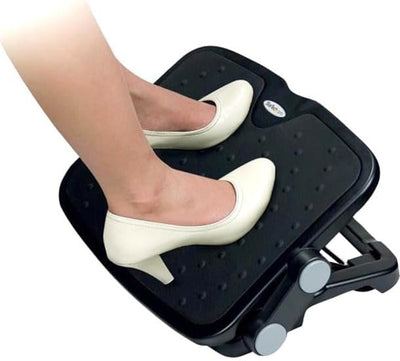 StarTech.com Schreibtisch Fussstütze - Ergonomische Fussauflage - Höhen und Winkel verstellbar - Fus