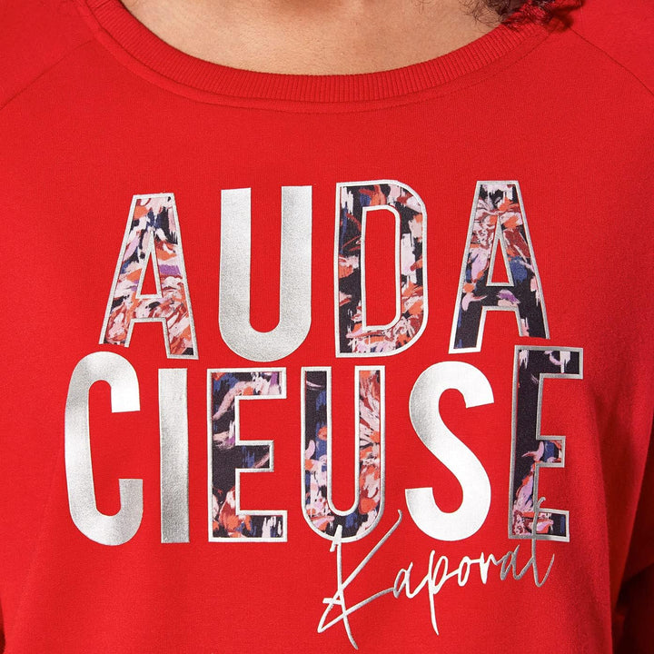 Kaporal Damen-Sweatshirt, Rot