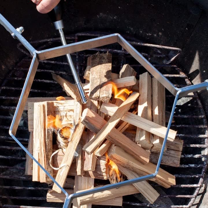 Grillrost.com Das Original Auflageleisten für alle 80cm Feuerplatten - sorgt für ausreichend Luft un