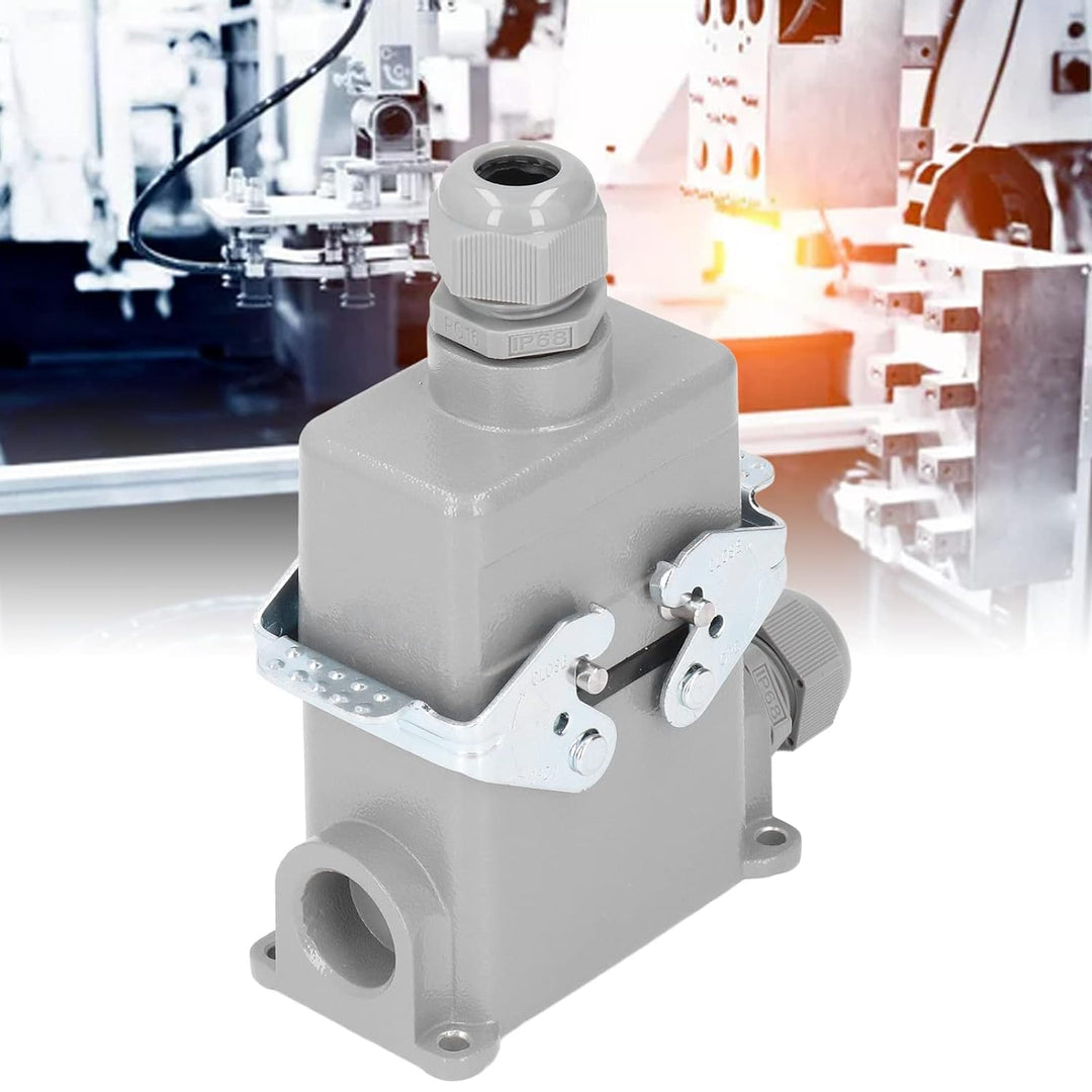 Rechteckiger Hochleistungsstecker,Wasserdichte Industriestecker,Rostfreie Schraubverbindung,16 A,500