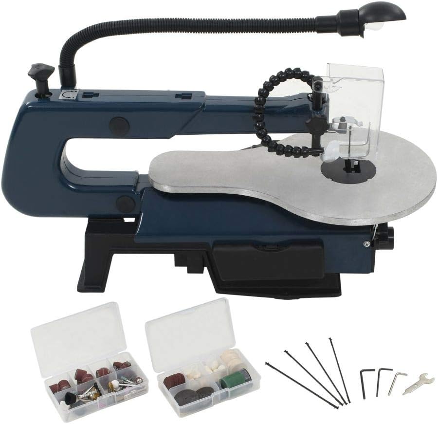 Festnight 108-tlg. Dekupiers?gen-Set 125 W 252 mm 63 x 32 x 38 cm