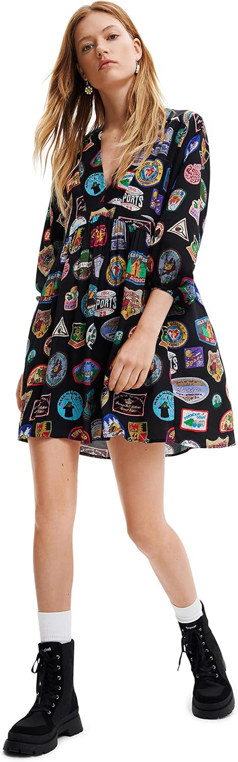 Desigual Damen Casual Dress, XS