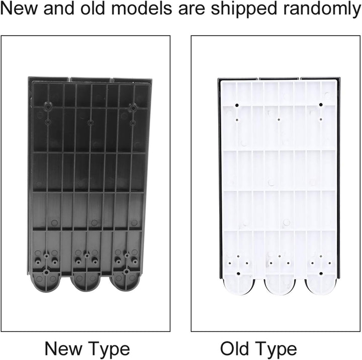 3 Seifenspender, Manueller Seifenspender Wandbefestigung, 3 x 420ml Shampoo Duschgel Conditioner Spe