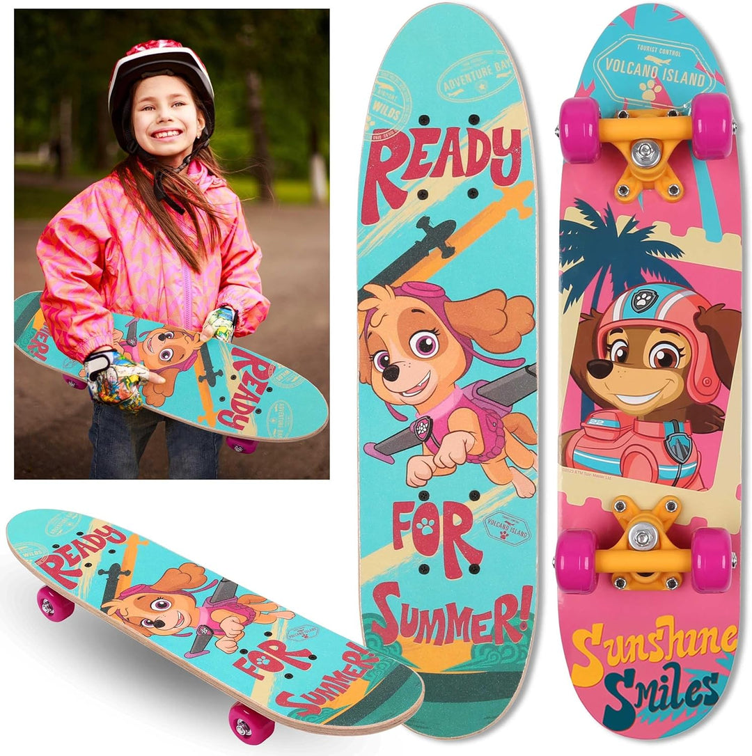 Kinder-Holzskateboard 61cm, rutschfest, leicht und stabil 20-50kg Paw Patrol 61cm, Paw Patrol 61cm