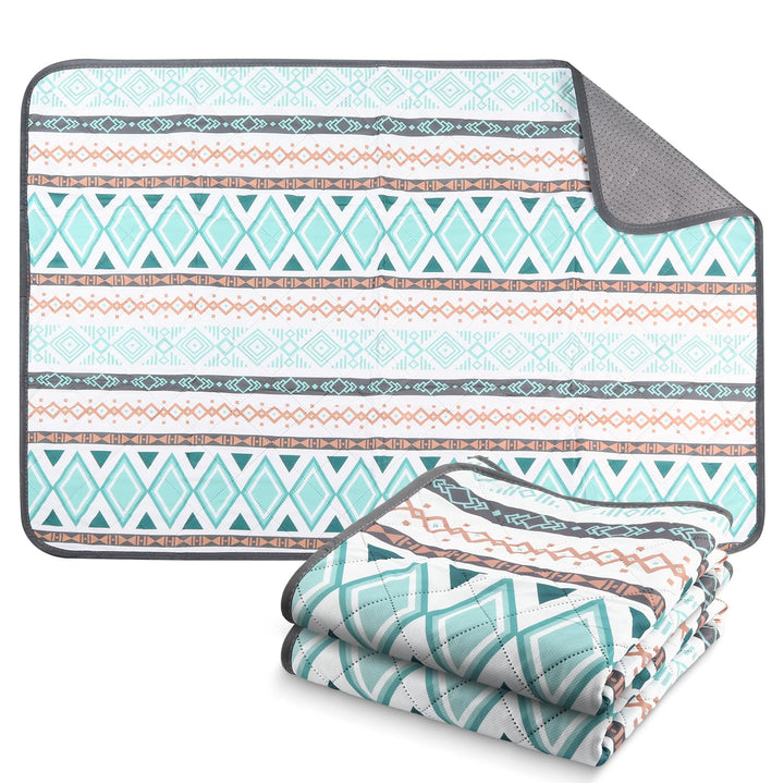 Waschbar Welpen unterlagen, 2Pack 70x100cm Schnell Absorbierend Pipimatten für Hunde, wasserdichte H