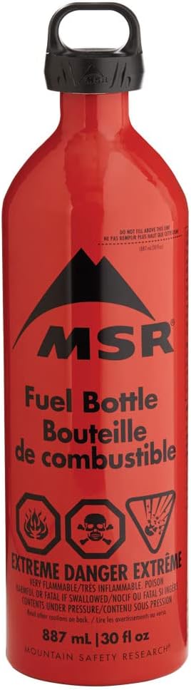 MSR MSR Brennstoffflasche CRP Cap Volumen 887 rot