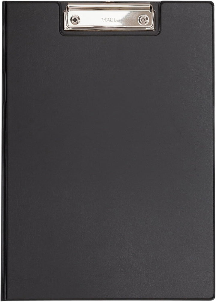 SECO Stewart Superior A4+ PVC beschichtetes Klemmbrett mit Hochleistungsklammer - Schwarz (12er Pack