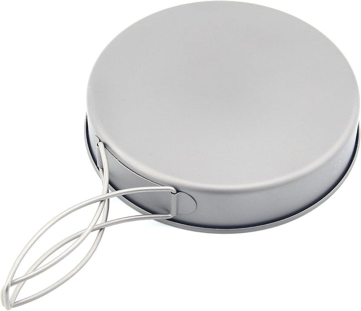 TOAKS PAN-115 PAN-130 PAN-145 Ultraleichte Camping-Pfanne aus Titan (PAN-130), Pan-130