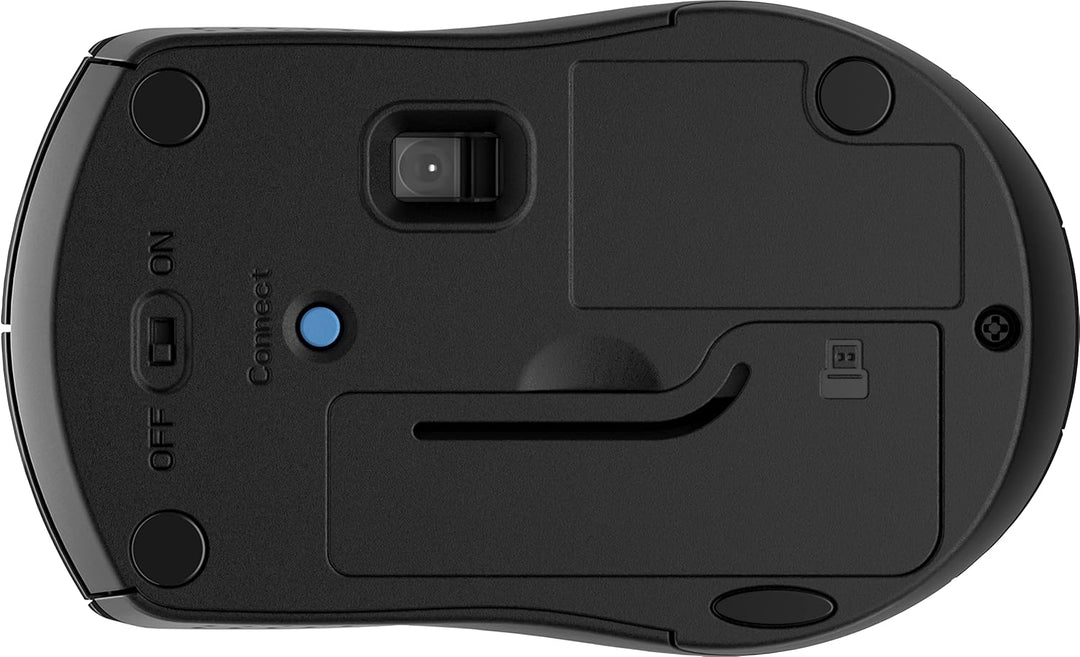 HP 220 Silent Wireless Mouse schwarz Schwarz Silent Wireless-Maus, Schwarz Silent Wireless-Maus