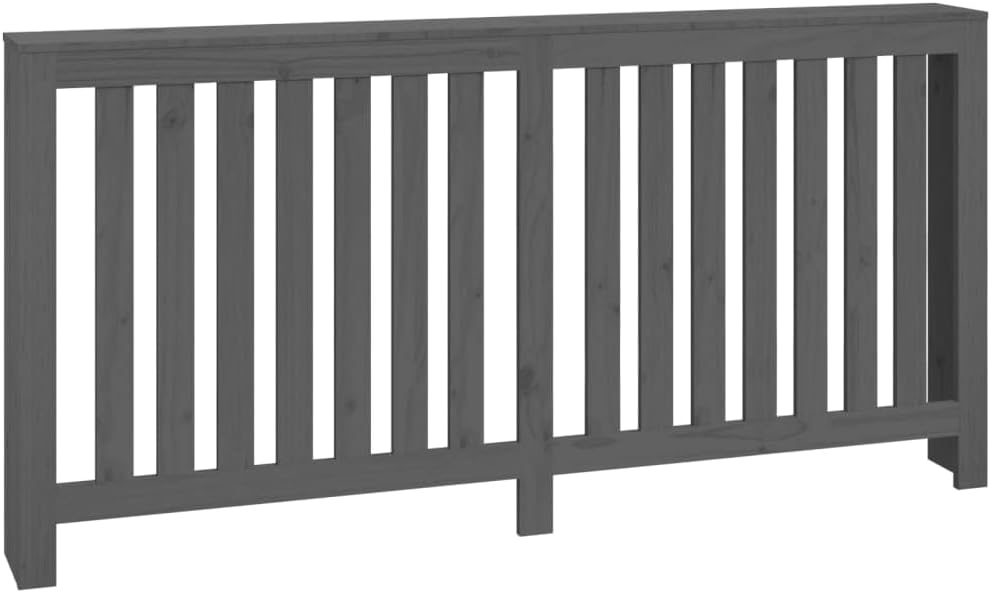 Heizkörperverkleidung 169x19x84 cm Heizung Heizkörper Abdeckung Praktische Ablage Heizungsabdeckung